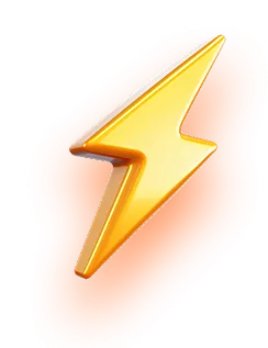 Молния правый нижний угол